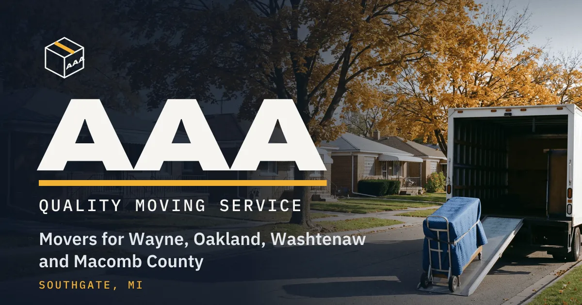 AAA Quality Moving Service Southgate movers website